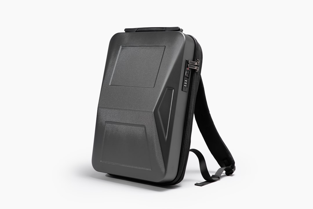 a black computer case